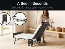 Jay-Be Jay-Be Grand 80cm Folding Guest Bed with e-Pocket Mattress