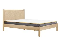 Birlea Furniture & Beds Birlea Herringford 5ft King Size Light Oak Wooden Bed Frame