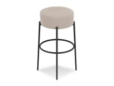 LPD Anais Buff Boucle Fabric Bar Stool