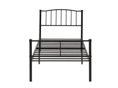 Seconique Seconique Newton 3ft Single Black Metal Bed Frame