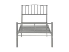 Seconique Seconique Newton 3ft Single Silver Metal Bed Frame