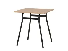 Seconique Seconique Warren Black and Russet Oak Dining Table and 2 Chairs