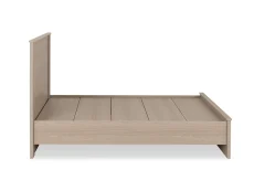 Seconique Seconique Paris 4ft6 Double Smoked Ash Wooden Bed Frame