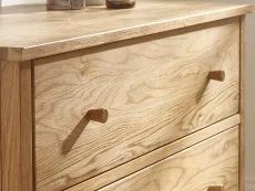 Julian Bowen Julian Bowen Coxmoor Oak 5 Drawer Chest of Drawers