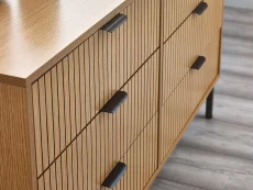 Julian Bowen Julian Bowen Sia Oak 6 Drawer Chest of Drawers