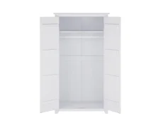 LPD LPD Havana White 2 Door Double Wardrobe