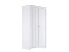 LPD Havana White 2 Door Double Wardrobe