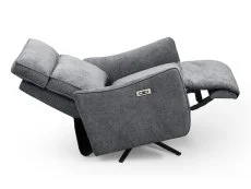 Kyoto Kyoto Finn Grey Chenille Recliner Chair