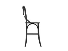 LPD LPD Fitzroy Rattan and Black Bar Stool