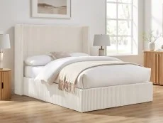 Limelight  Limelight Gemini 4ft6 Double Natural Cord Ottoman Bed Frame