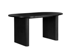 Birlea Furniture & Beds Birlea Axel 160cm Black Dining Table