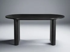 Birlea Furniture & Beds Birlea Axel 160cm Black Dining Table