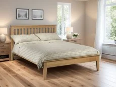 Julian Bowen Julian Bowen Salerno 5ft King Size Oak Wooden Bed Frame