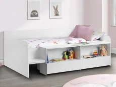 Julian Bowen Julian Bowen Stella 3ft Single White Cabin Bed Frame