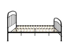 LPD LPD Halston 4ft6 Double Black Metal Bed Frame