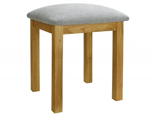 Photos - Chair Birlea Woburn Oak Wooden Dressing Table Stool Assembled dressingtablestool